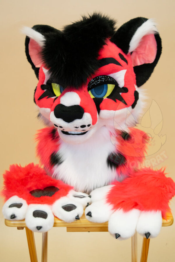 King Cheetah Partial Fursuit