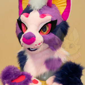 Cosmic Calico Partial Fursuit