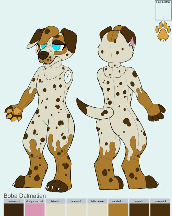 Boba Dalmation Partial Fursuit - Image 5