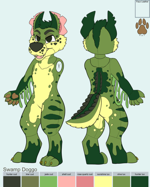 Swamp Doggo Partial Fursuit - Image 5