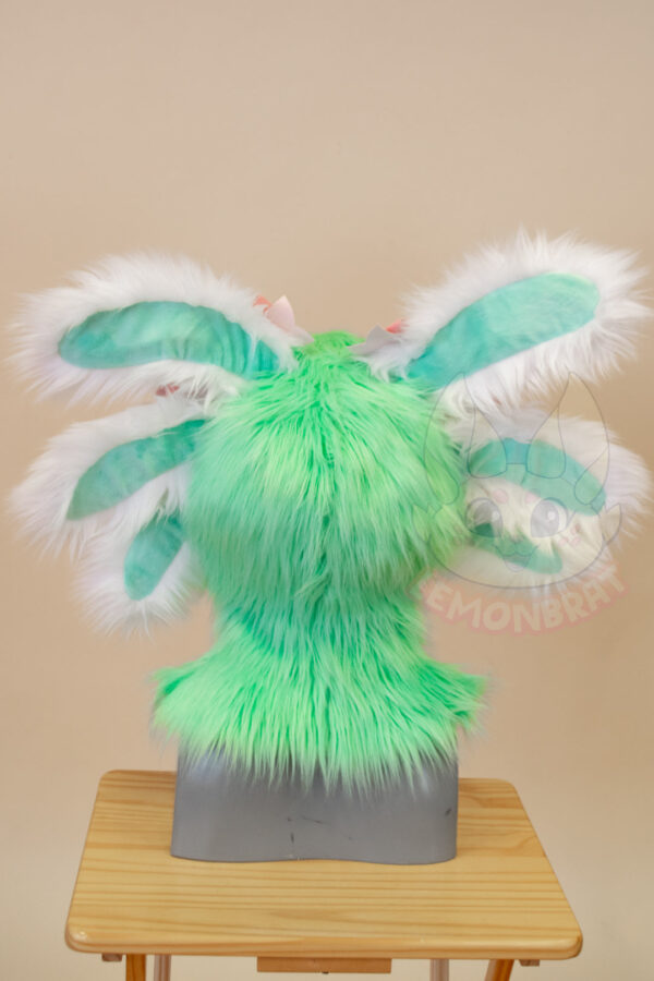 Minty Axolotl Partial Fursuit - Image 7